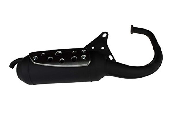TECNIGAS Schalldämpfer "Silent Pro" Stahl - Hochwe schwarz/chrom