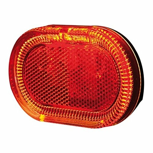 HERRMANS LED-Gepäckträgerrücklicht "H-Track" LED-Rücklicht mit umlaufenden Lichtleitsystem, Standlichtfunktion SB-verpac