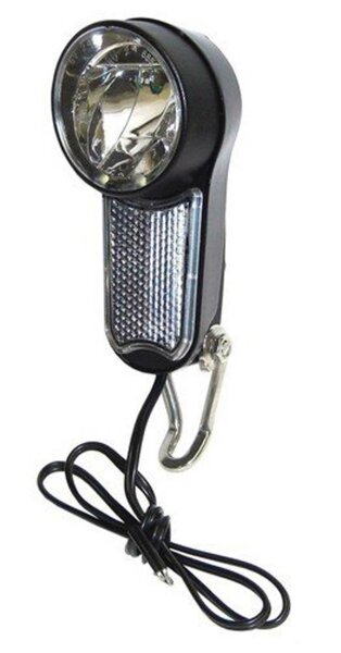 HERRMANS LED-Scheinwerfer "H-One S" Ca. 75 Lux, ohne direkten Anschluss des Rücklichts an das Frontlicht sogar ca. 95 Lu