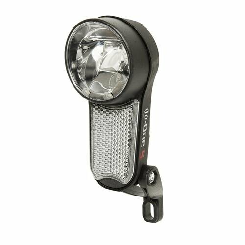 HERRMANS LED-Scheinwerfer "H-One S" Ca. 75 Lux, ohne direkten Anschluss des Rücklichts an das Frontlicht sogar ca. 95 Lu