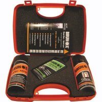 Geschenk-Box Brunox 3 verschiedene Pflegemittel