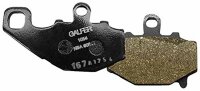 GALFER Bremsbelag "FD298" Satz G1054, Organis