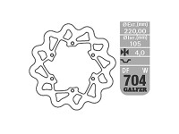 Galfer Scheibe (df704w) Starr Wave (kba)