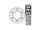 GALFER Wave Bremsscheibe "DF782" Typ FLW - schw