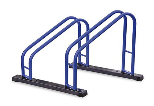 CYCLUS Fahrradabstellständer "Duo" Für Bodenbefestigung geeignet, Höhe: 35 cm, Tiefe: 38,5 cm, Länge: 41,5 cm, Durchlauf