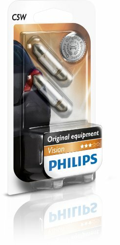 Soffittenlampe  PHILIPS, 12 V / 5 W, Stück, SB-verpackt, SV8,5
