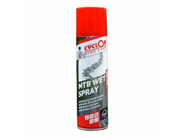 CYCLON Kettenfett "MTB Wet Lube" Optimale Kriecheigenschaften für eine dauerhaft, schmierende Wirkung von schwerbelastet
