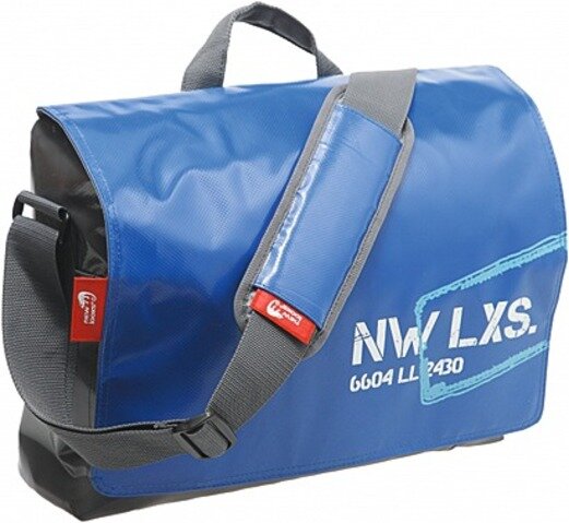 NEW LOOXS Büro- und Schultasche "Postino Office" Volumen 16 l, Maße: 39 x 31,5 x 13 cm Sportliche Schultertasche mit ver