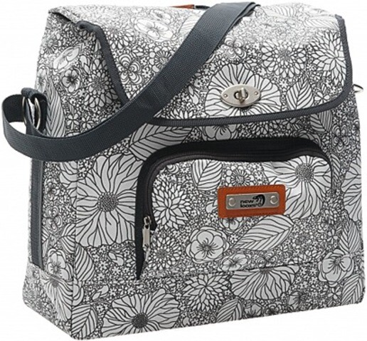 NEW LOOXS Schultertasche "Alba Single" Volumen: ca. 19 l, Maße: 36 x 33 x 16 cm Wasserdichtes Polyester, verstellbarer S