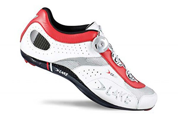 LAKE Rennschuh "CX331" Obermaterial: K-Lite -Känguruhleder und Mesh, Outlast -Temperaturregulierung an Ferse und Zunge, 