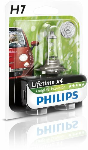 PHILIPS Hauptlampe H7, Sockel PX26d 12 V, 55 W, "LongLife EcoVision", SB-verpackt