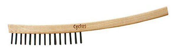 CYCLUS Drahtbürste Geeignet zum Reinigen und Entrosten (Ritzelpakete etc.) 10 mm breit
