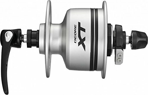 VR-Nabendynamo Shimano XT DH-T780-1N 100mm, 32 Loch silber, 1,5 W SNSP