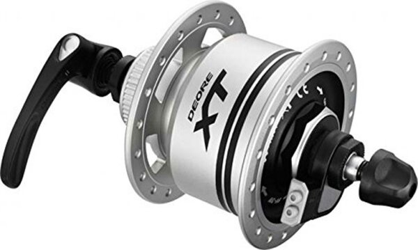 VR-Nabendynamo Shimano XT DH-T785-1D 100mm, 36 Loch, Centerl,1,5 W sil,SNSP