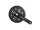 KRG Shimano Alivio 26/36/48 Zähne 175mm FC-T4010 schwarz,mit KSS,Octalink,9-fach