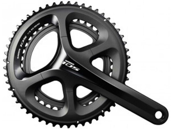 KRG Shimano 105 36/52 Zähne 175 mm FC-5800 schwarz,HollowtechII,m.Festachse