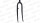 ATB-Gabel Cant.26 schwarz 1 1/8"