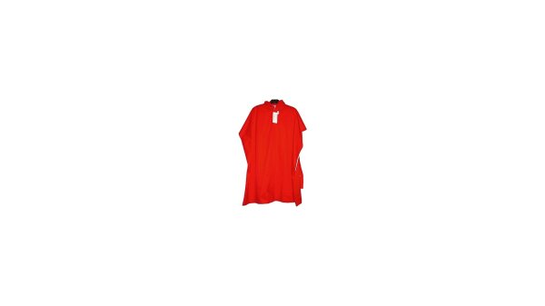 PONCHO ROT ERWACHSENENGROESSE