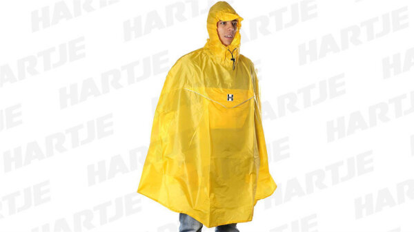 hock poncho "rain light", gr. xl, gelb