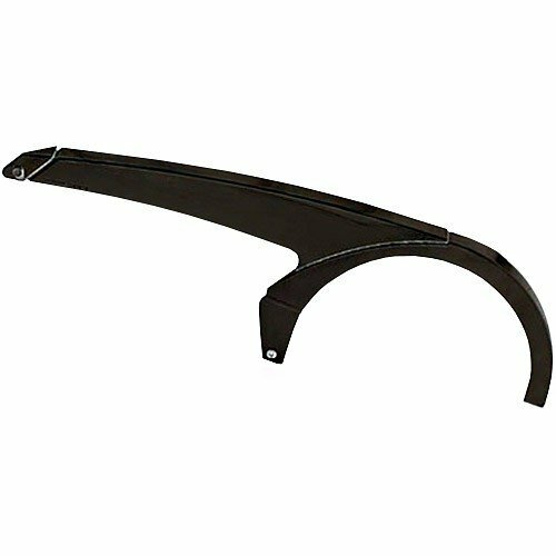 HORN Kettenschutzschiene "LMP" 1-flügelig, Alu, bis 44 Zähne , ohne Brille, ohne Befestigungsteile, Alu poliert 490 mm lang