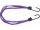 BIKE TEC Spanngurt Gepäckgurt, 4-fach, 650 mm, fla farbig sortier