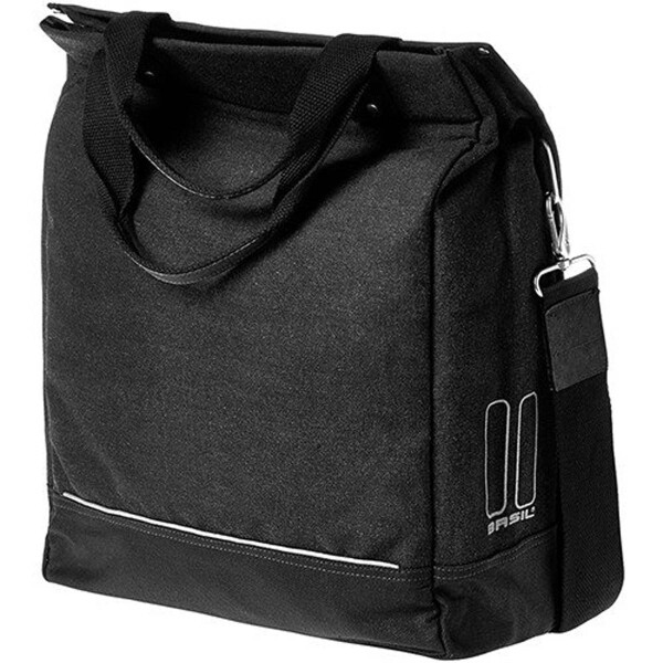 BASIL Schultertasche "Urban Fold" Volumen: ca. 25 l, Maße: B15 x L35 x H45 cm Cross-Body Bag aus wasserabweisendem, recy