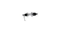 h.r.kassettennabe 8/9fach hohlachse silber