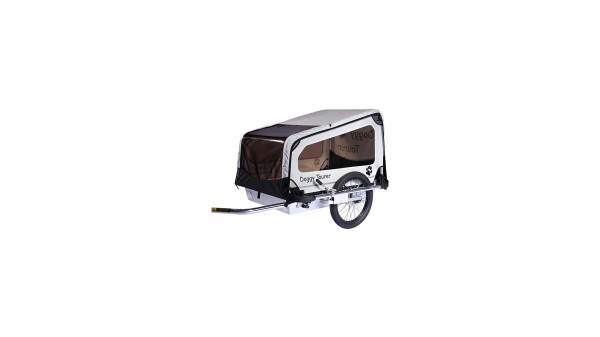 hundeanh. doggy tourer m silber/schw. kids touring