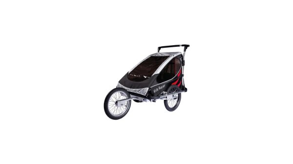 kinderanhaenger "racer s schwarz/rot kids touring