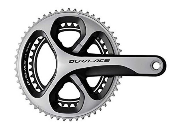KRG Shimano Dura-Ace 34/50 Zähne 175mm FC-9000 Hollowtech II, m. Achse, 11-fach