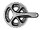 KRG Shimano Dura-Ace 34/50 Zähne 175mm FC-9000 Hollowtech II, m. Achse, 11-fach