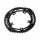 O.SYMETRIC Kettenblatt 5-Arm, 130 mm Standard, Alu 7075 T6, schwarz SB-verpackt , passend für Stronglight, Shimano, SRAM