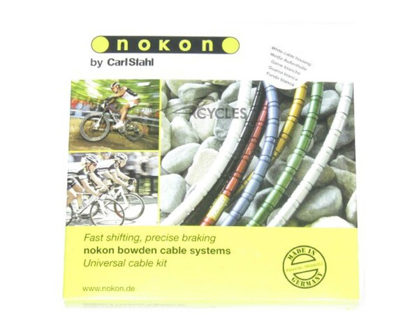 NOKON Universalset "KON 22" Für Schalt- und Bremszüge, SB-verpackt Einsetzbar für Rennrad oder MTB/ATB. Ein Set ist ausr