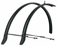 trekkingbleche sks 28" bluemels primus 45mm, schwarz matt, ohne kontaktierung  