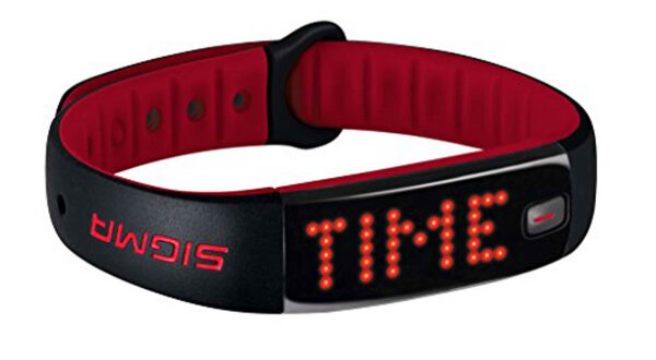 Activity Tracker Activo Sigma schwarz/rot