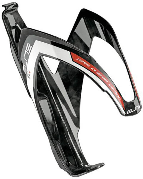 Trinkflaschenhalter Elite Pase Custom Carbon, schwarz