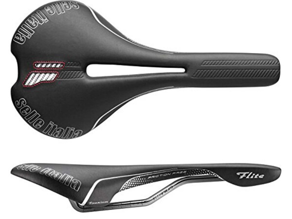 Sattel Selle Italia Flite Frict.FreeFlow schwarz, MTB, 275x145mm, 205g