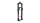 Federgabel RockShox Pike DJ 100mm 26" schwarz, tap., SA, MaxleLite15, Cr.A