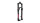 Federgabel RockShox Pike DJ 140mm 26" schwarz, tap., SA, MaxleLite15, Cr.A