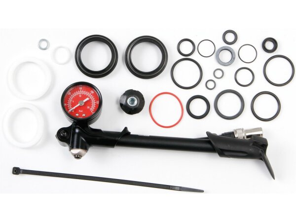 Federgabel RockShox Pike RCT3 160mm 27.5" weiß, tapered, DPA, MaxleLite15