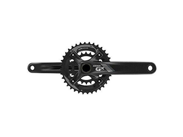 krg sram gx 1000 black gxp, 170mm schwarz,36/22 z.10-f.,ohne innenlager