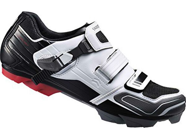 MTB-Schuh Shimano SPD SH-XC 51 Gr. 43, weiß/schwarz