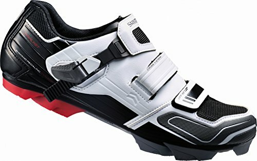 MTB-Schuh Shimano SPD SH-XC 51 Gr. 45, weiß/schwarz
