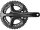 KRG Shimano Ultegra 39/53 Zähne 172,5mm FC-6700 Grey,Hollowtech II, m. Festachse