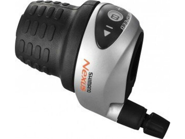 Revo-Schalteinheit Shima Nexus SL8S31SAL für 8 G.-Nabe, mit Zug, 2100mm, silber