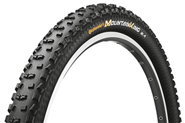 Reifen Conti Mountain King II 2.2 fb. 27.5x2.20" 55-584 schwarz/schwarz Skin