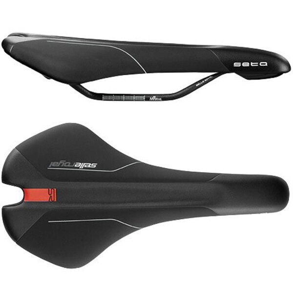 Sattel Selle Royal Seta Performa schwarz,Unisex,278x143mm,sport,ca.252g