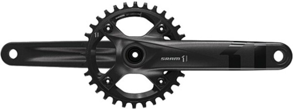 KRG Sram X1 1000 GXP Fatbike,11-f, 32 Z. 00.6118.265.000, 170mm,schwarz