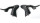 Brems-Schalthebel Set Athena 11x3 black EP15-ATB13C