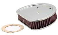 K&N Sportluftfilter Hoher Luftstrom mit...